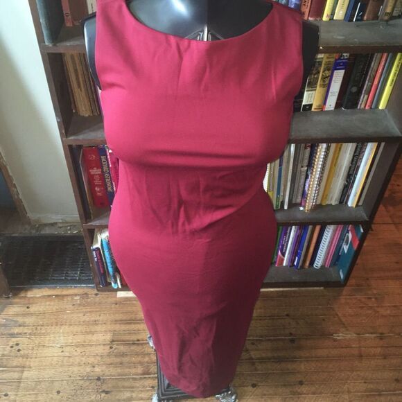 simply retro Dresses & Skirts - Simply Retro classic red boatneck knit m dress